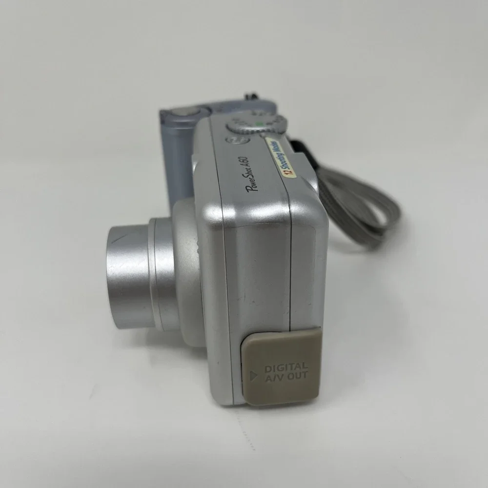 Canon PowerShot A60 2.0MP Digital Camera Silver 256MB CF Card Bundle - FOR PARTs